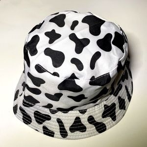 Cow Print Bucket Hat